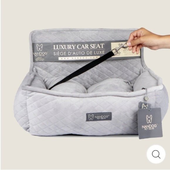 Nandog Pet Gear Dog Nandog Dog Car Safety Seat W Belt Travel